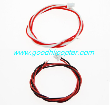 Wltoys Q212 Q212G Q212GN Q212K Q212KN quadcopter parts Motor wire (red-black + red-white) - Click Image to Close